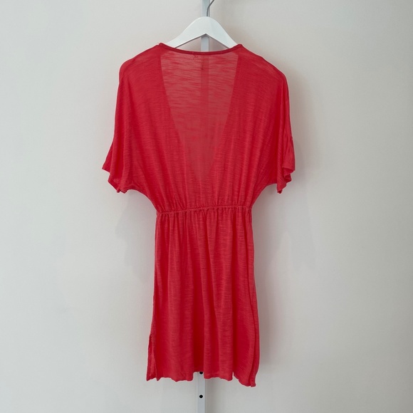 VITAMIN A CORAL TONE BEACH COVER-UP SIZE SMALL - Picture 5 of 14